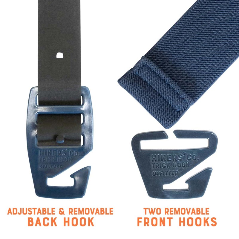 HIKERS - Upfitter Hidden Suspenders for Men Under Clothes -