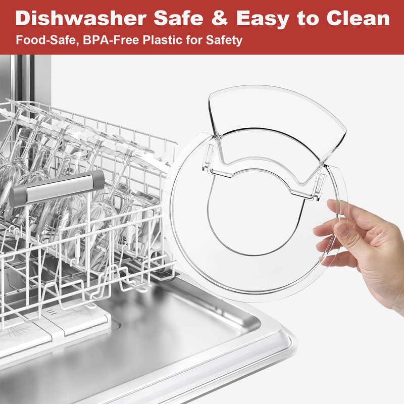 3.5 Qt Pouring Shield for KitchenAid Artisan Mini Tilt-Head Mixer