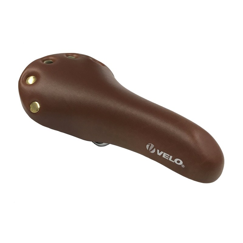 Velo VL-6067 Coil Spring Saddle 06-BROWN SL-VL-M001