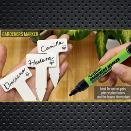Artline Gardeners Marking Kit | Professional Series | Includes Gardeners Markers for the marking pots, plants, and more; Plumbers Marker for wet surfaces; and a UV resistant Exterior Marker