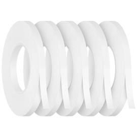 Kesote 5 Rollos Cinta Adhesiva de Doble Cara para Manualidades Scrapbooking Tarjetería, 6mm x 20m