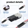 keyxer 30 Pcs Car Connector, 2-Pin Cable Connector, 12 V
