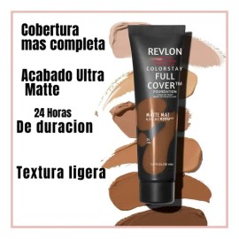 Base De Maquillaje Cobertura Total Revlon Spf10 105 Matte