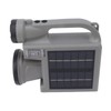 Solar Flashlight Handheld LED Spot Light Flashlight with Dual Side