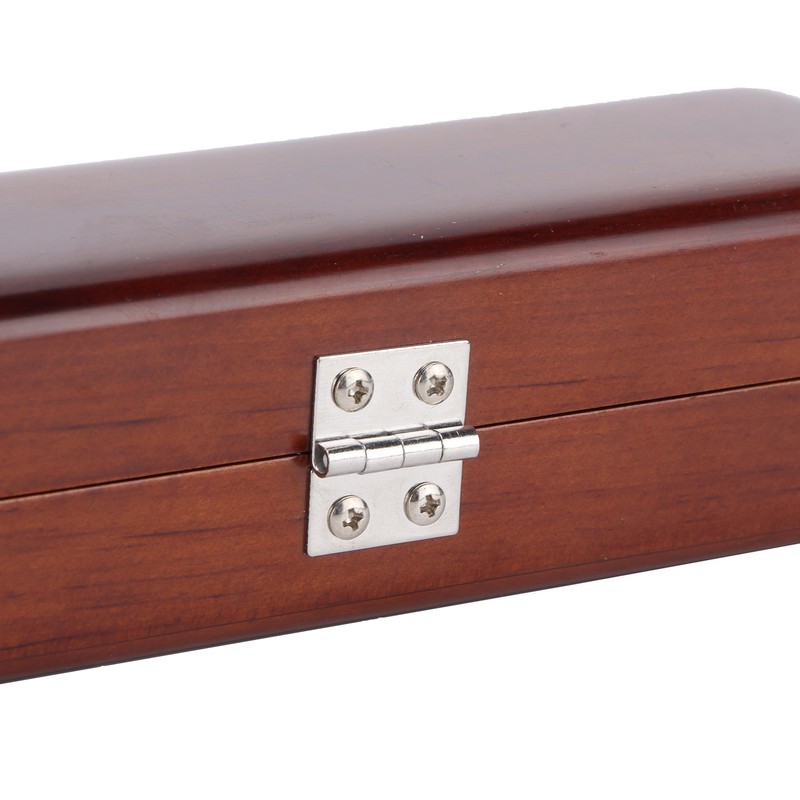 Baton Box Band Playing Guide Rod Wooden Protective Storage Case