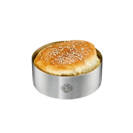 GEFU Barbecue Burger Ring Mould, Silver, 89361