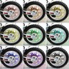 36 pcs Universal Wheel Rim Spoke Covers Wheel Spoke Protector