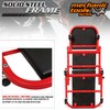 M-AUTO 40-Inch Folding Creeper Rolling Seat, All-in-One Adjustable Roller Garage