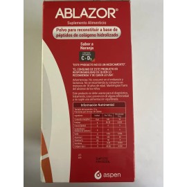 Ablazor Colágeno En Polvo - Caja Con 30 Sobres                                                                                                        