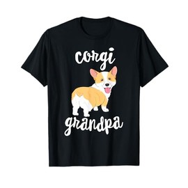Welsh Corgi Grandpa Pawpa Dog Grandparents Grand Paw T-Shirt for Men Women Girls Kids
