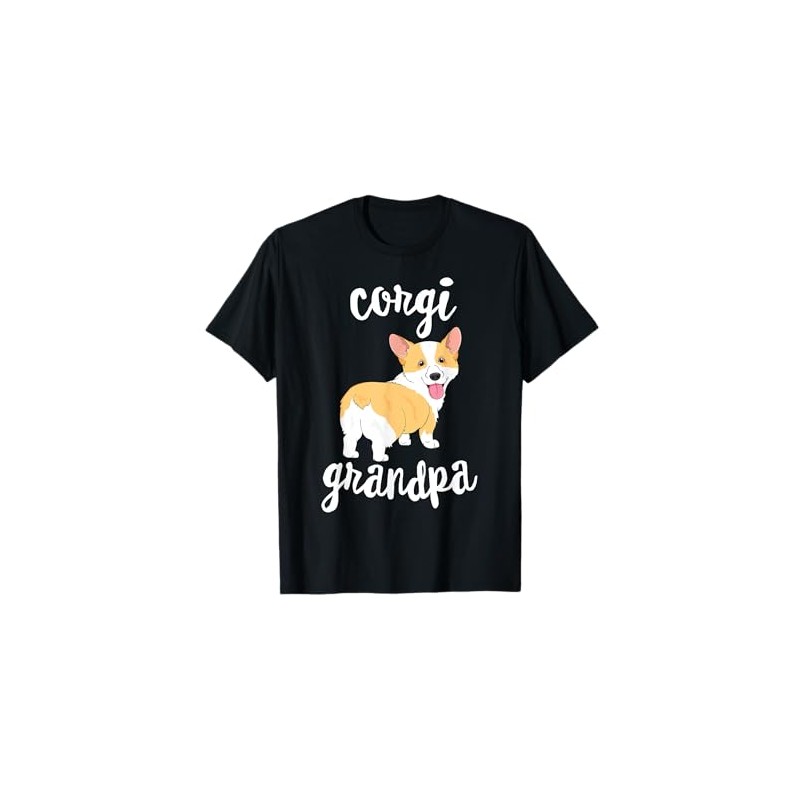 Welsh Corgi Grandpa Pawpa Dog Grandparents Grand Paw T-Shirt for