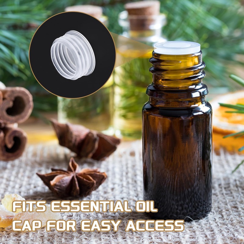 PATIKIL Bottle Adapter 0.79"/20mm, 25 Pcs Press in Bottle Adapter
