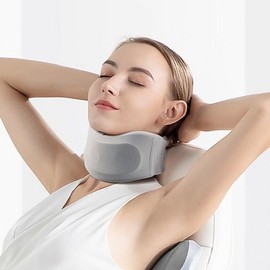 Ventilated neck protector, cervical disc orthosis, neck fixation, neck fixation retractor, turtle neck, ventilated type, neck traction device, ventilated type Neck protector M (for women)
