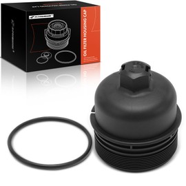 A-Premium Oil Filter Housing Cap Assembly Compatible with Land Rover Range Rover Evoque 2012-2020, Discovery Sport 2015-2020, 2.0L, Oil Filter Housing Cover, Replace# LR006205