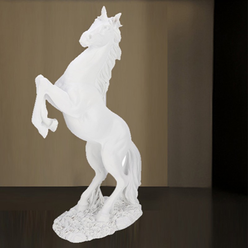 Eruopean Style Horse Sculpture Home Desk Decor Ornament Photograph Props