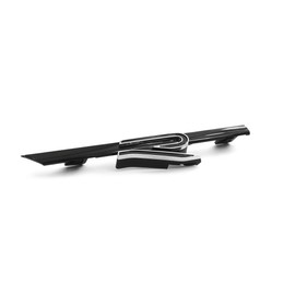 Volkswagen 5H0853679CFOD lettering radiator grille emblem logo badge clip, glossy black