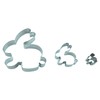Krifka Formina Hase 3er Set Ostern /9,5 cm/ 5,5 cm/