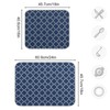 Super Absorbent Dish Drying Mat Microfiber Fast-Drying Dish Mat 16"