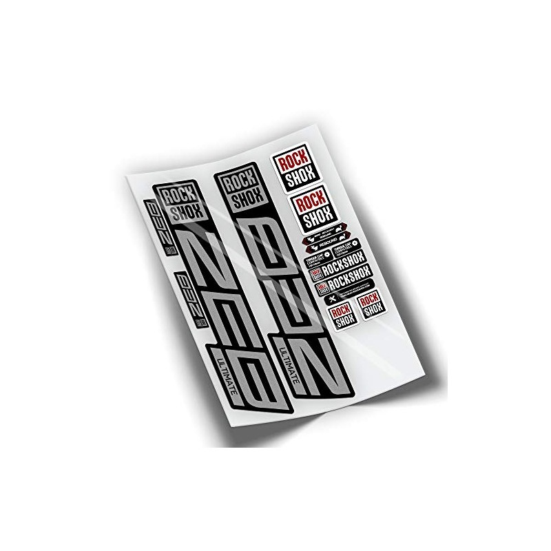 Ref: VP446 Sticker Compatible with Rock-Shox ZEB ULTIMATE 2021 2025