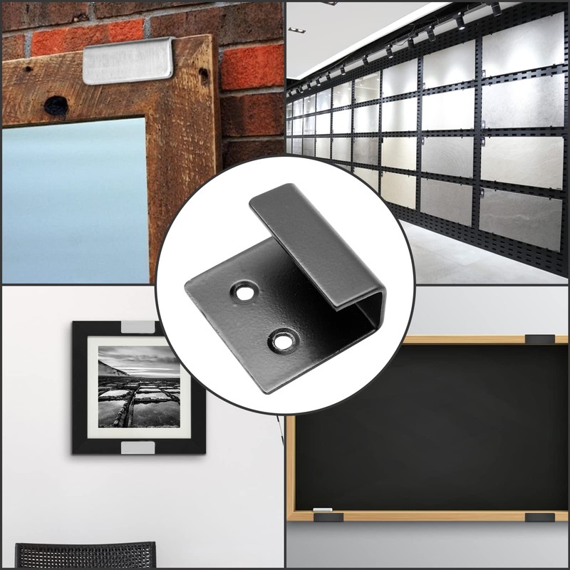 Luomorgo 10 Pcs Tile Display Wall Hanger, Stainless Steel Wall