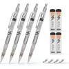 MozArt Mechanical Pencil Set with Case - 4 Sizes: 0.3,