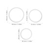 Garneck 4 Pcs Drum Dampening Rings Kit for 10/12/14/16 Inch