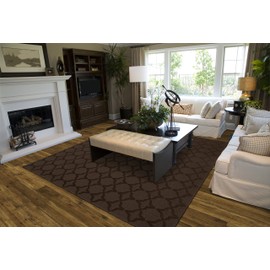 Garland Rug Sparta Area Rug, 9' x 12', Mocha
