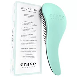 Crave Naturals Cepillo Desenredante Biggie Glide Thru De Crave Naturals, Pa