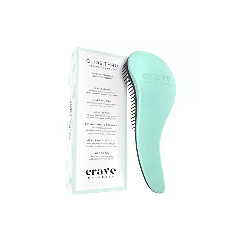 Crave Naturals Cepillo Desenredante Biggie Glide Thru De Crave Naturals,