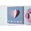 Artemio VIHCP307 Giant Heart Lever Punch, Blue, 13x8 cm