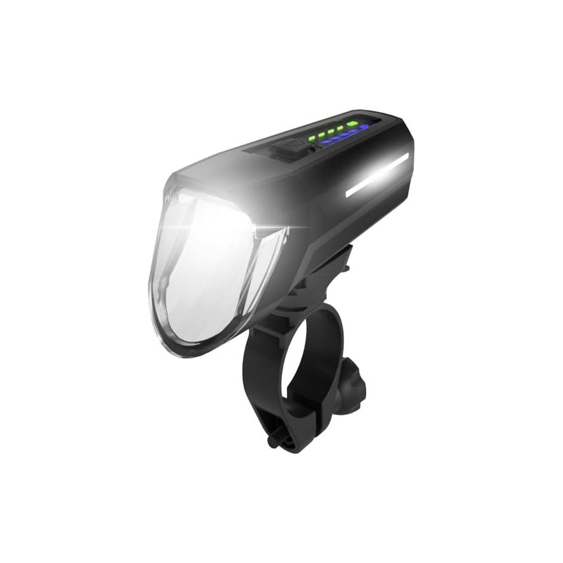 FISCHER Bicycle LED Front Light 110 Lux with Sensor Mode,