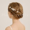 Herbeluemily Hair Ornament, Headdress, Hair Accessories, Hair Pin, Pearl, 5-piece