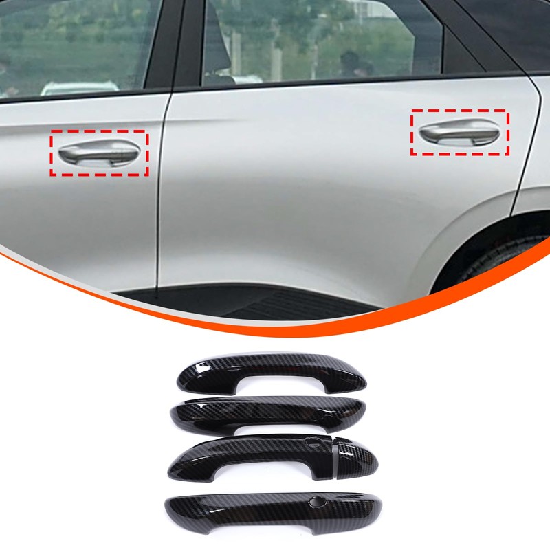 PIUGILH Door Handle Cover for MG MG4 Mulan 2022-2024, Car