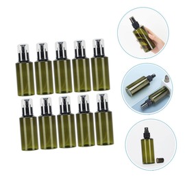 PACKOVE 10Pcs Portable Empty Perfume Spray Bottles Refillable Travel Atomizers with Leak Design for Essential Oils and Cosmetics Lightweight Compact for Go