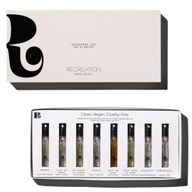 Recreation Beauty EDP Discovery Set - Fragrance Gift Set of 8 Fragrant Spray Sampler Bottles Perfume Kit for Women & Men Unisex Long Lasting Perfect for Birthdays, Anniversaries Signature Scents 20ml