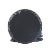 Set of 6 Rustic Round Slate Stone Drinks Coasters with