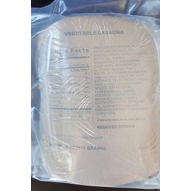 2021 MRE Vegetable Lasagna Meals Ready To Eat Sopakco Reduced Sodium Survival Food Storage Military Grade