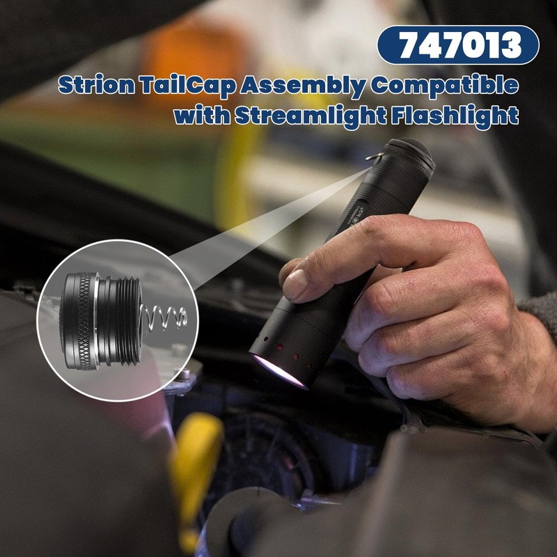 747013 Strion TailCap Switch Replacement for Streamlight LED Flashlight Tail