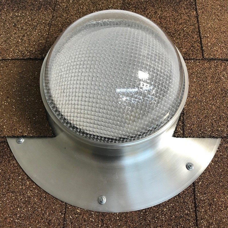 Solar LightBlaster for Shingled Sheds (Solar Tube Skylight for shed