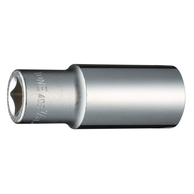 トネ(TONE) ディープソケット(12角) 4DB-28L 差込角12.7mm(1/2") 二面幅7/8inch インチ