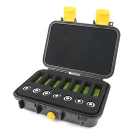 9V & CR2 CR123A Lithium Battery Storage Case,14 Slots Organizer Box for CR17345/CR16340/CR18350/CR15270(CR2)/PP3, Waterproof Hard,for Household Outdoor,[Battery Not Included,Case Only]