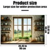 Oversized Kitchen Wall Sticker 35.4x23.6in, Peel & Stick Decor, Waterproof
