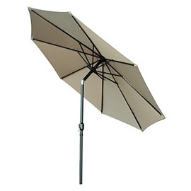 Trademark Innovations Tilt Crank Patio Umbrella - 10' - (Tan)