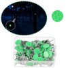 100Pcs Reflective Tacks Trail Marking Tacks Glow Reflective Mark Trail