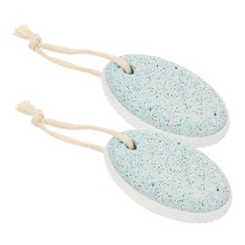 Beavorty Foot File Pumice Stone Set Exfoliating Callus Remover Foot Skin File Scrubber Handheld Foot Care Tool