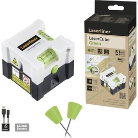 Laserliner LaserCube Green Line Laser Range (max.): 10m