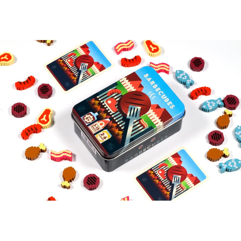 Alley Cat Games Barbecubes - Meat Edition - A Tinderblox