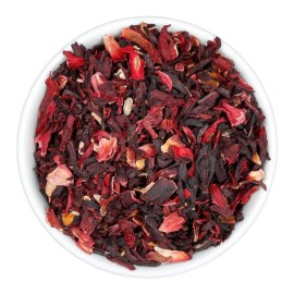 Fusion Teas Hibiscus - Straight / Pure - Loose Leaf Tea - Fusion Teas - 16 oz Bulk (20% Savings)