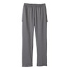 Women’s Self Dressing Open-Back Adaptive Soft Knit Pant - Heather