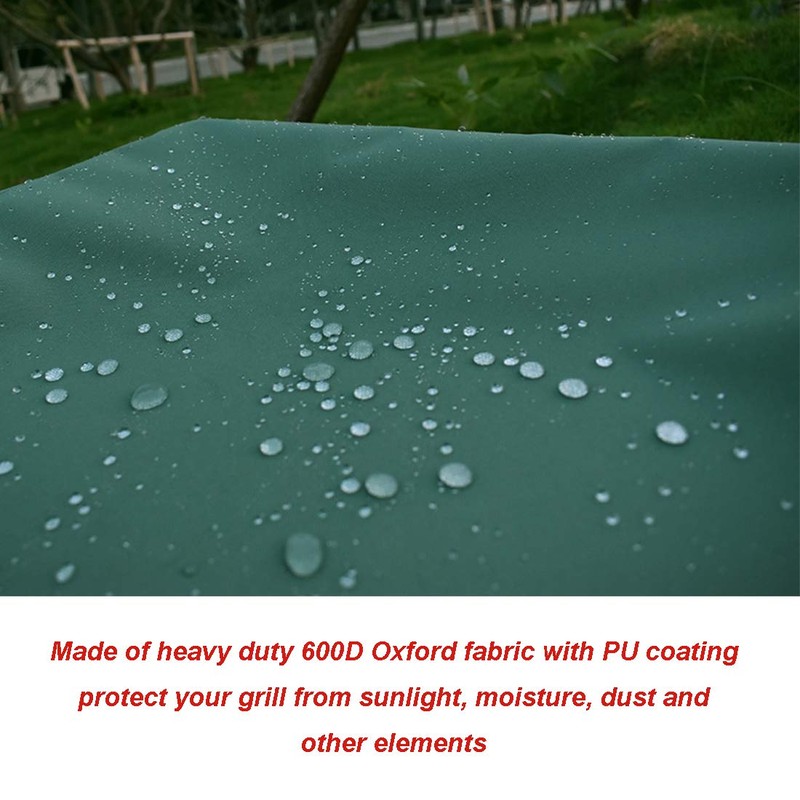 Mini Lustrous Cover for Large Ceramic Egg-type Kamado, Waterproof Fabric,